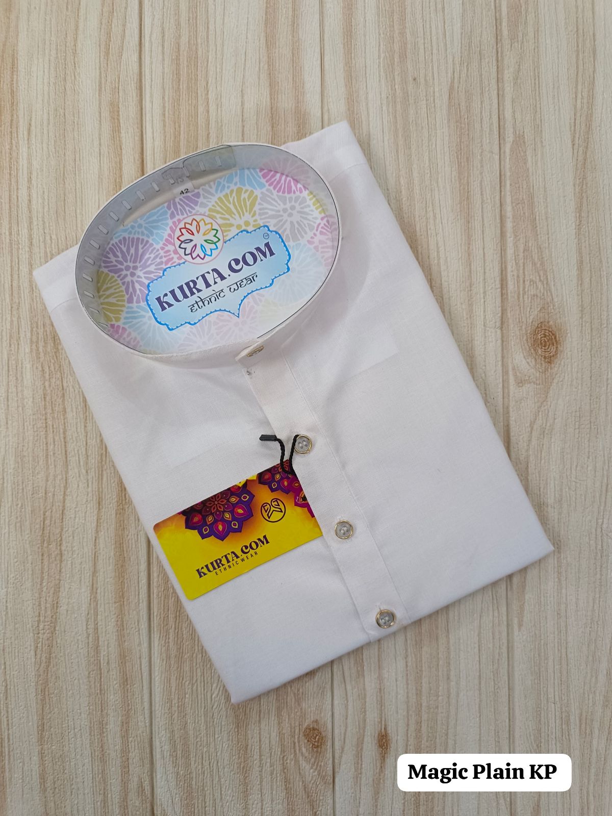 Plain White Colour Kurta Pajama