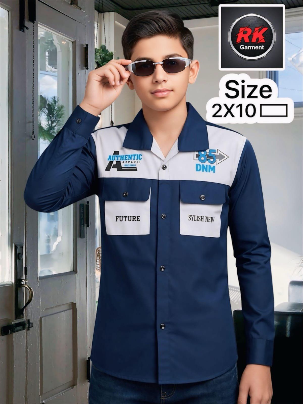 SG Fashion Kids Boys Shirts Set (2-10yrs)