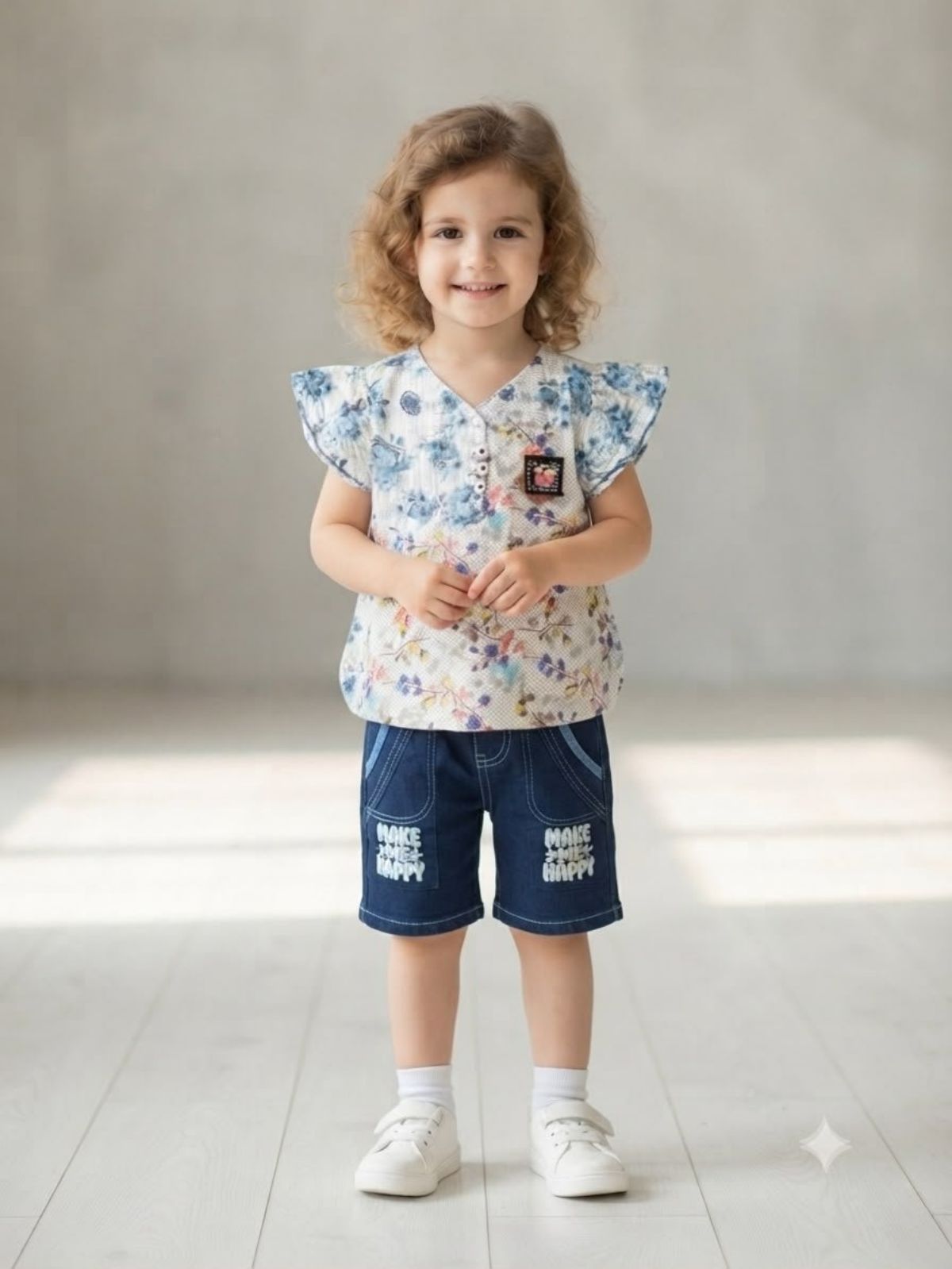 SG Fashion Kids girl top bottom Set