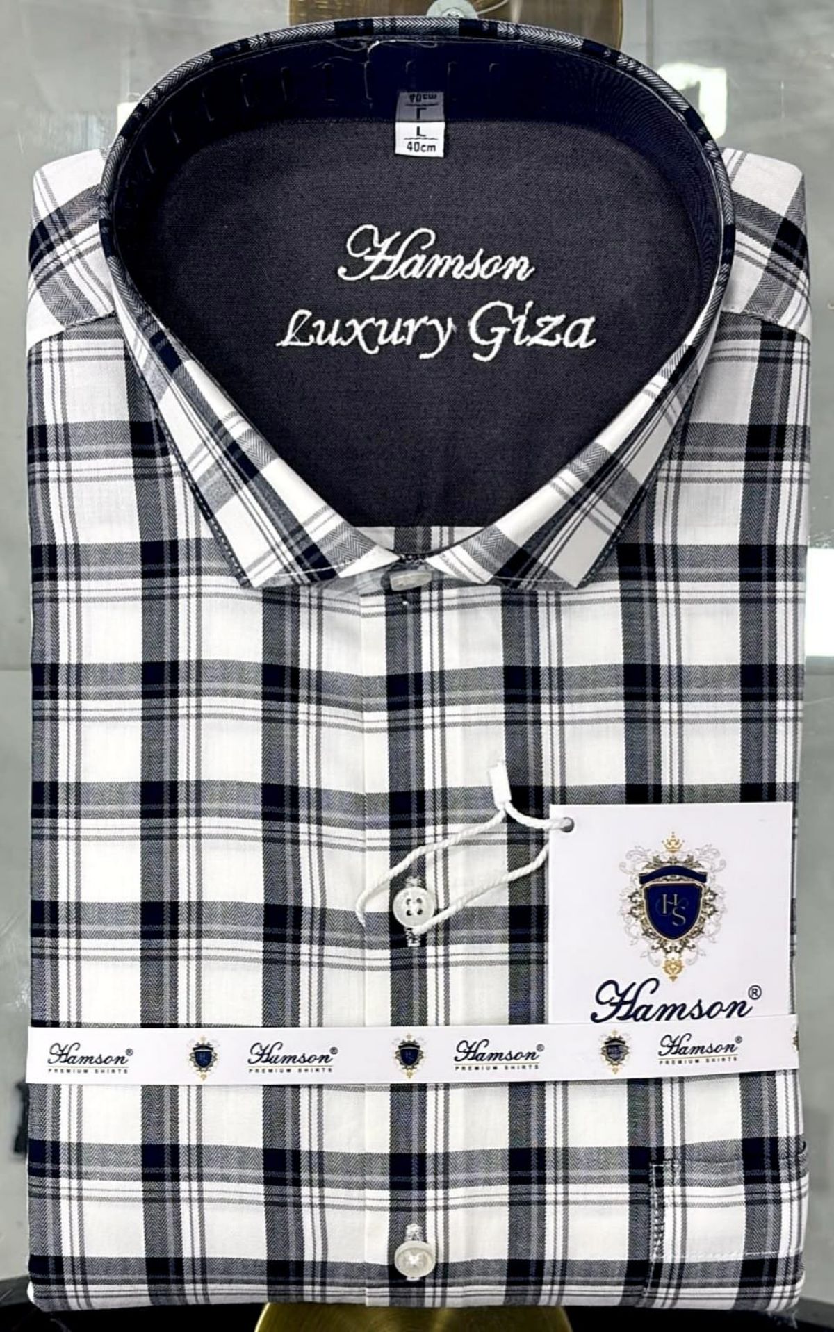 Hamson Italian Giza Cotton Shirts Checks