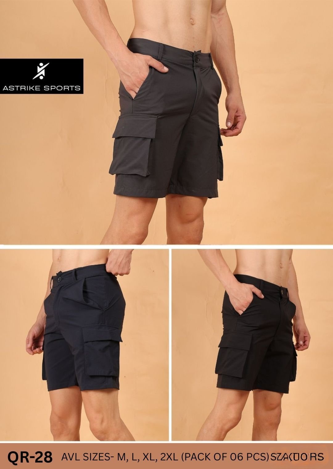Men's Shorts- QR-28
