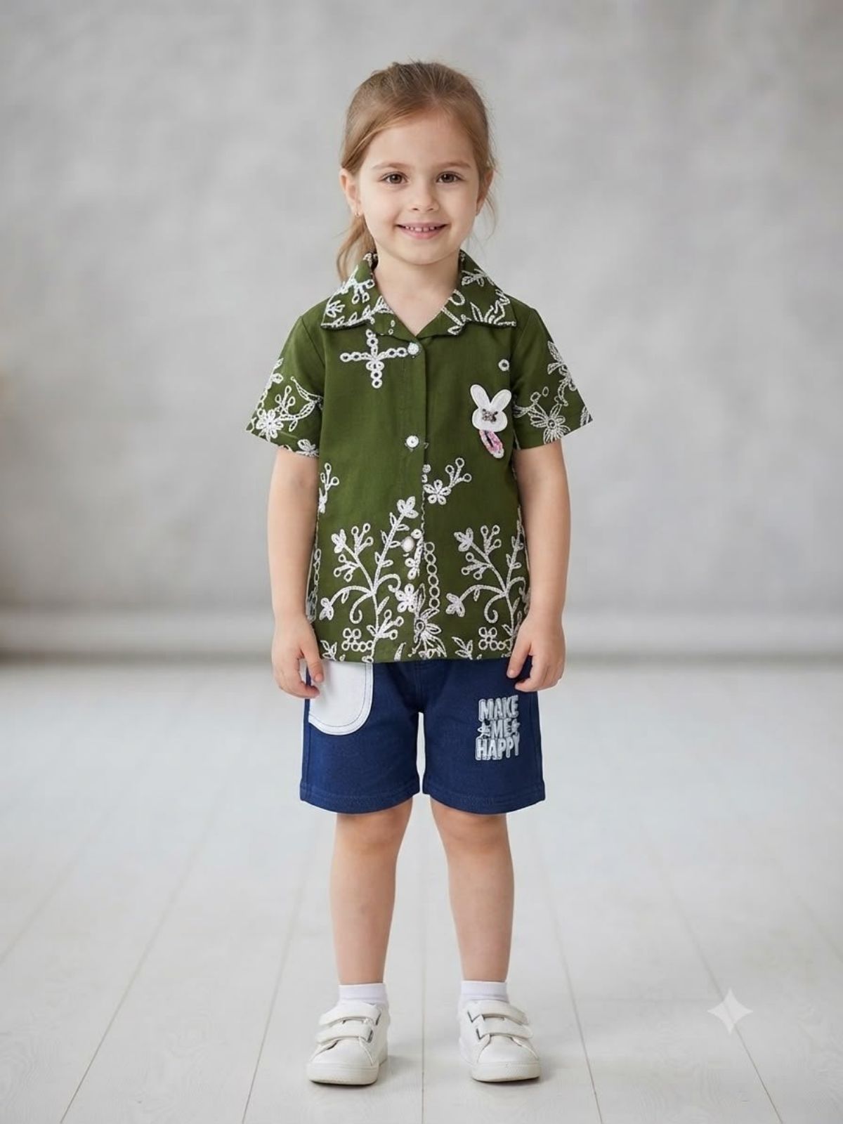 SG Fashion Kids girl top bottom Set