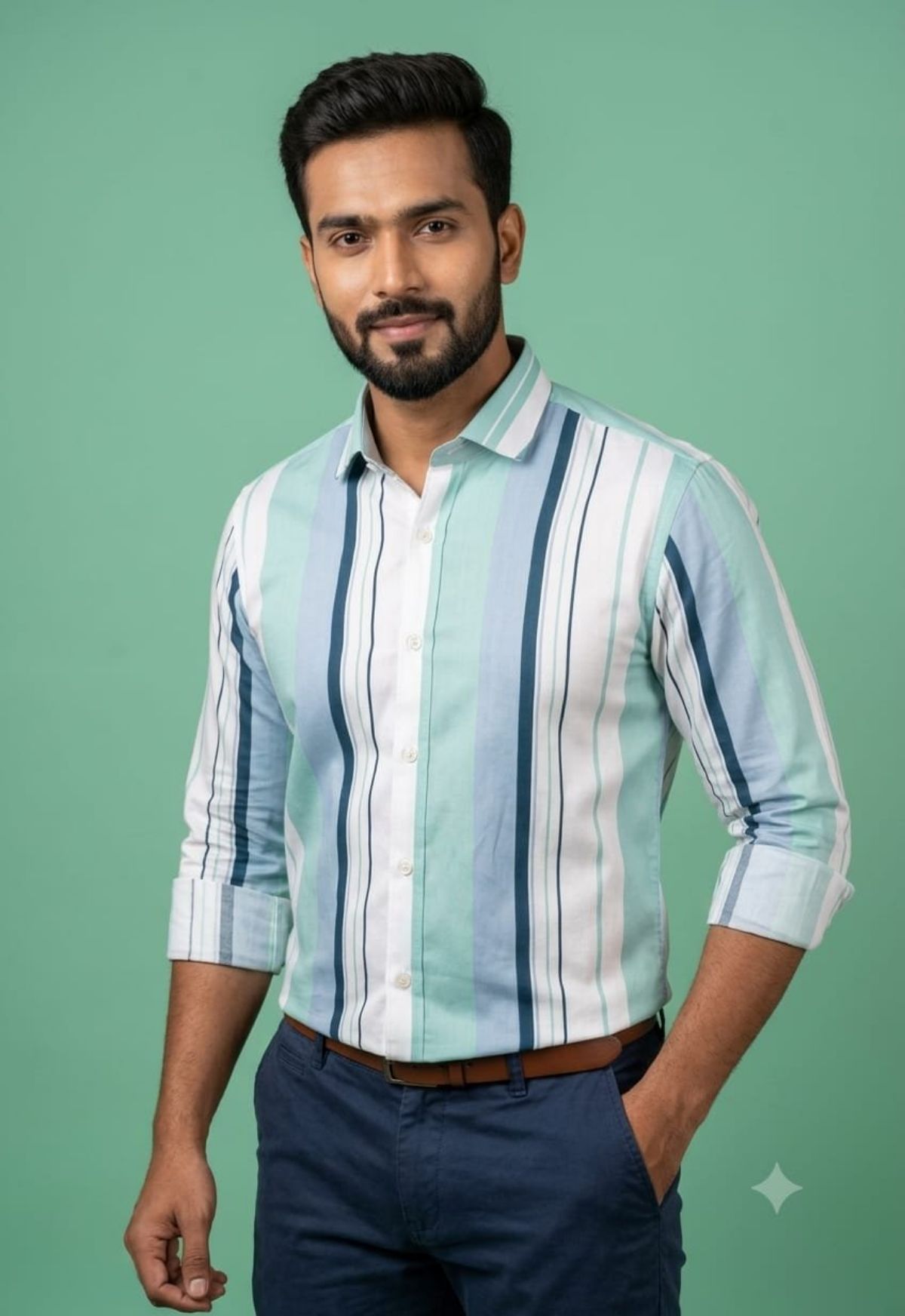 KRX Men's Shirts - Stripe