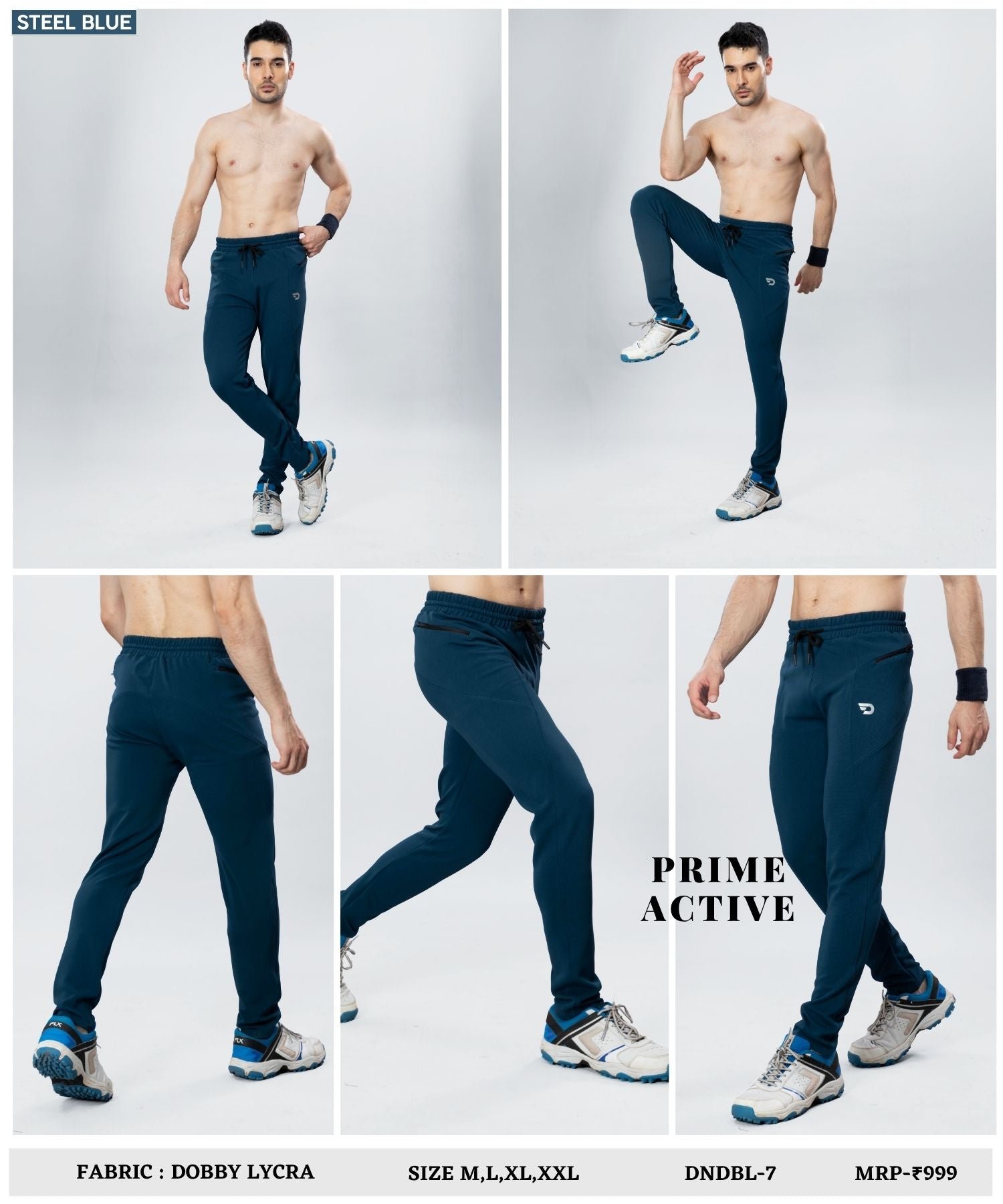 Imported Dobby Lycra Trackpant (GSM 280)