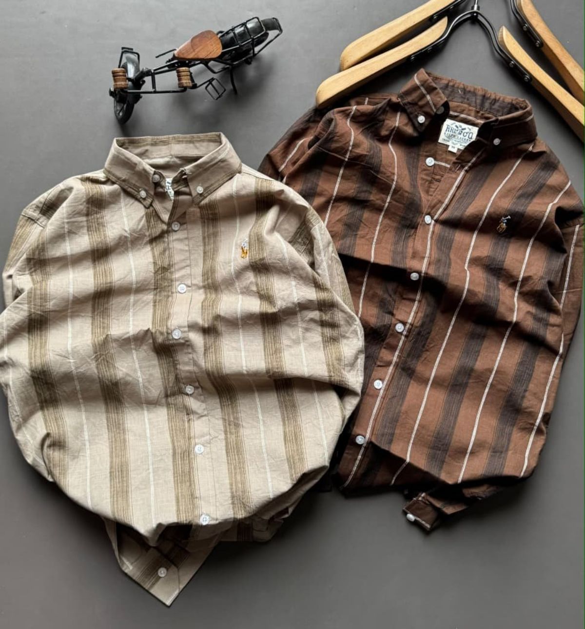 Men's Linen Patta Linning Shirts