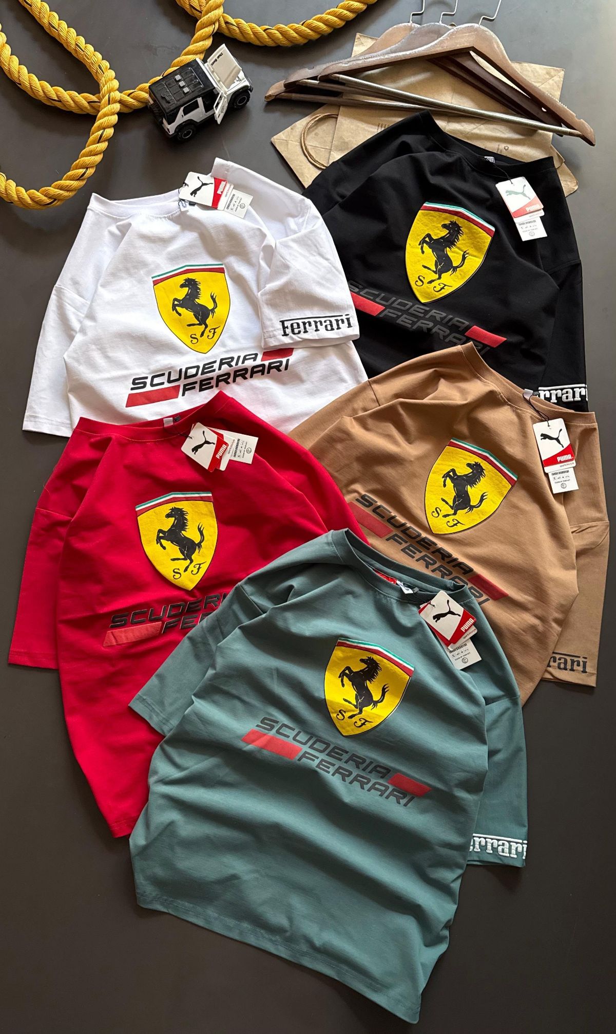 Cotton Lycra Drop Shoulder T-shirts Set