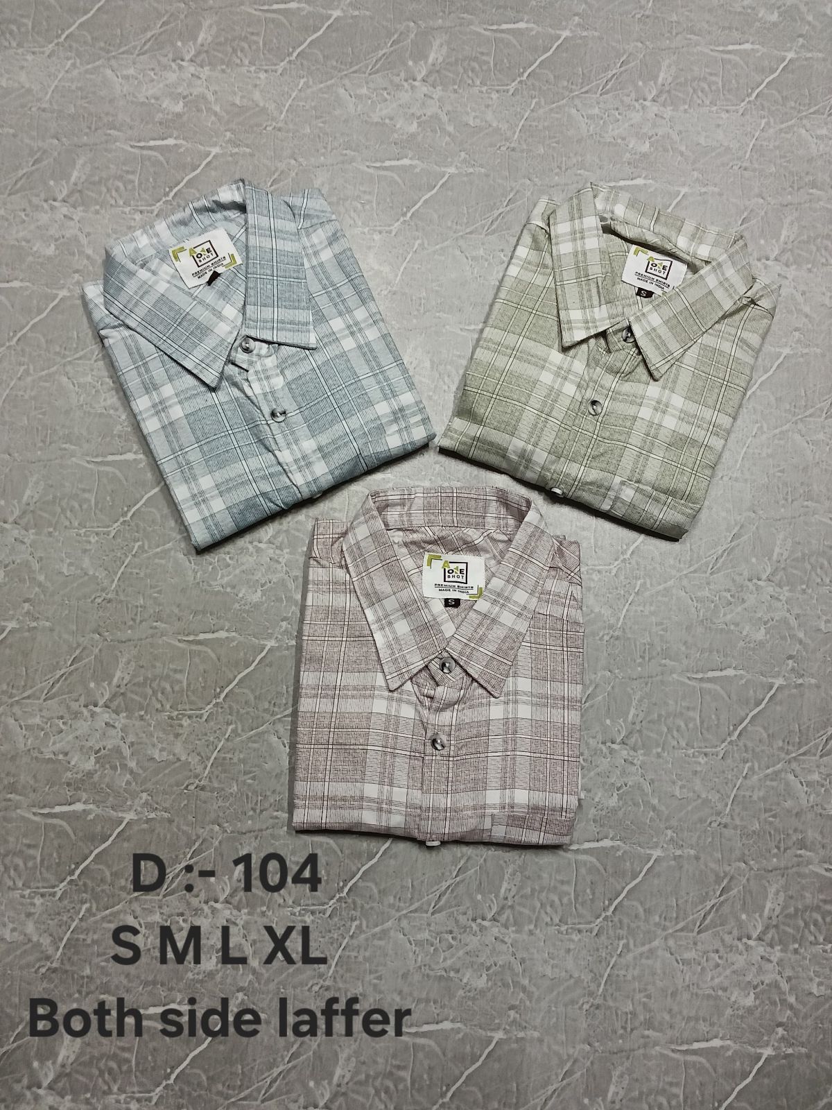 Shree Yash Both Side Laffer Men's Shirts-104