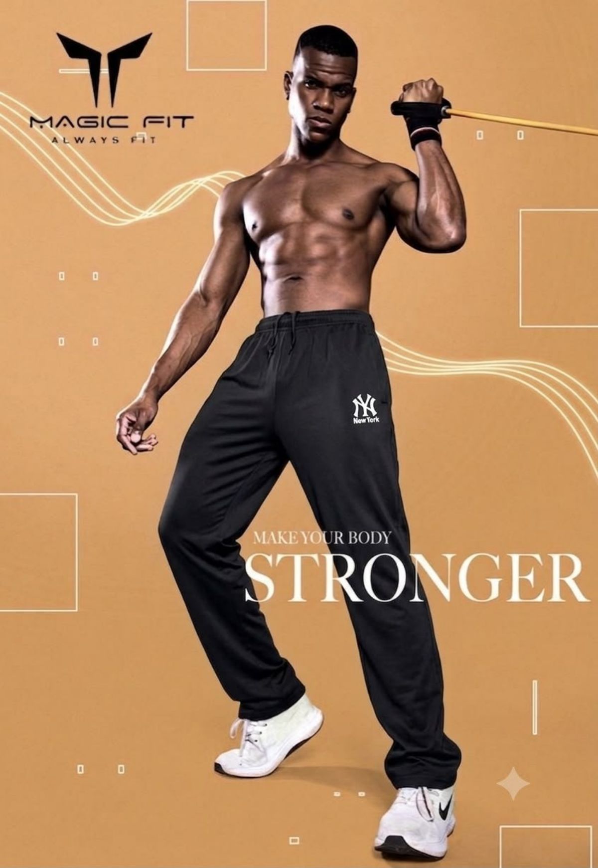 Magicfit Zen Lycra Men's Trackpants