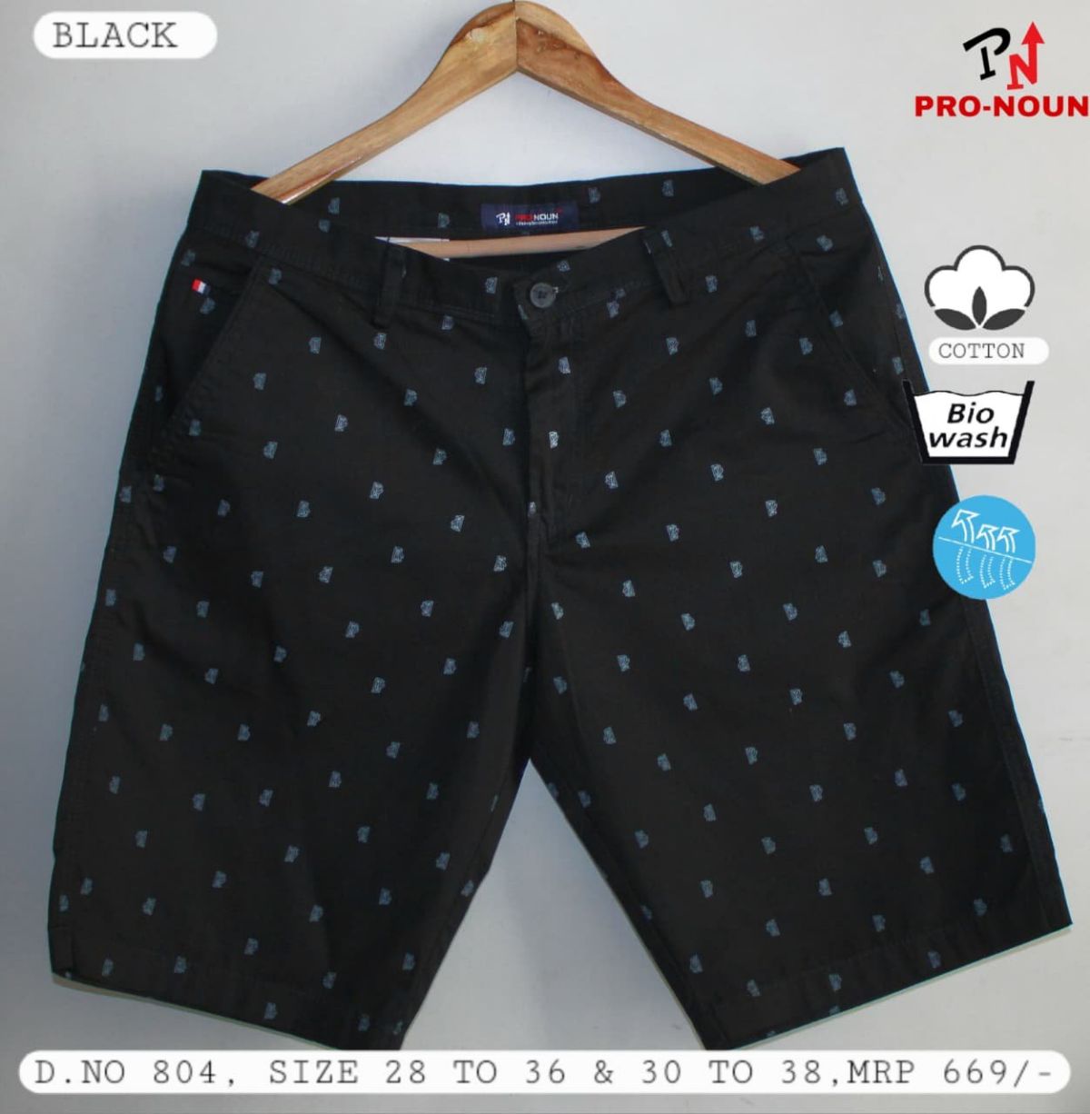 Pro-Noun Men's Shorts - 804 (28-36)