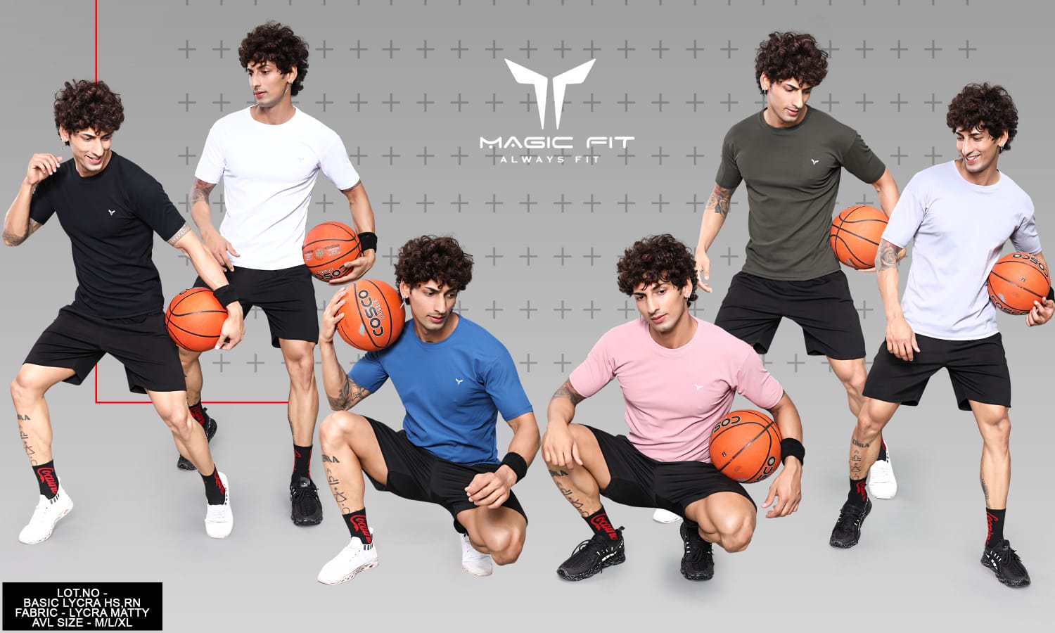 Magic fit Mens Half Sleeve Round NeckTshirt