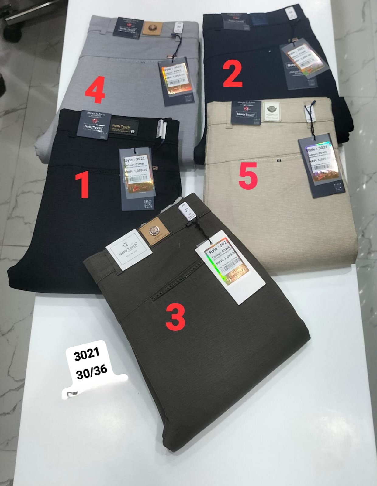 Men's Formal Pants- 3021