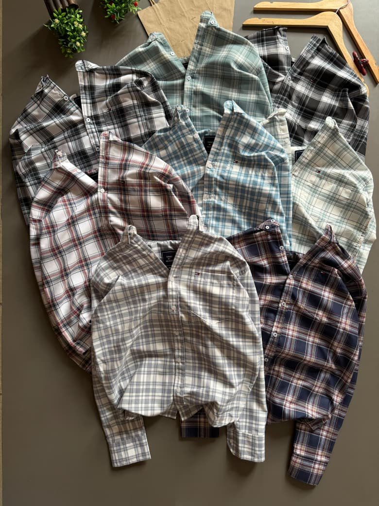 OXFORD CHECK SHIRT'S M TO XL SIZE