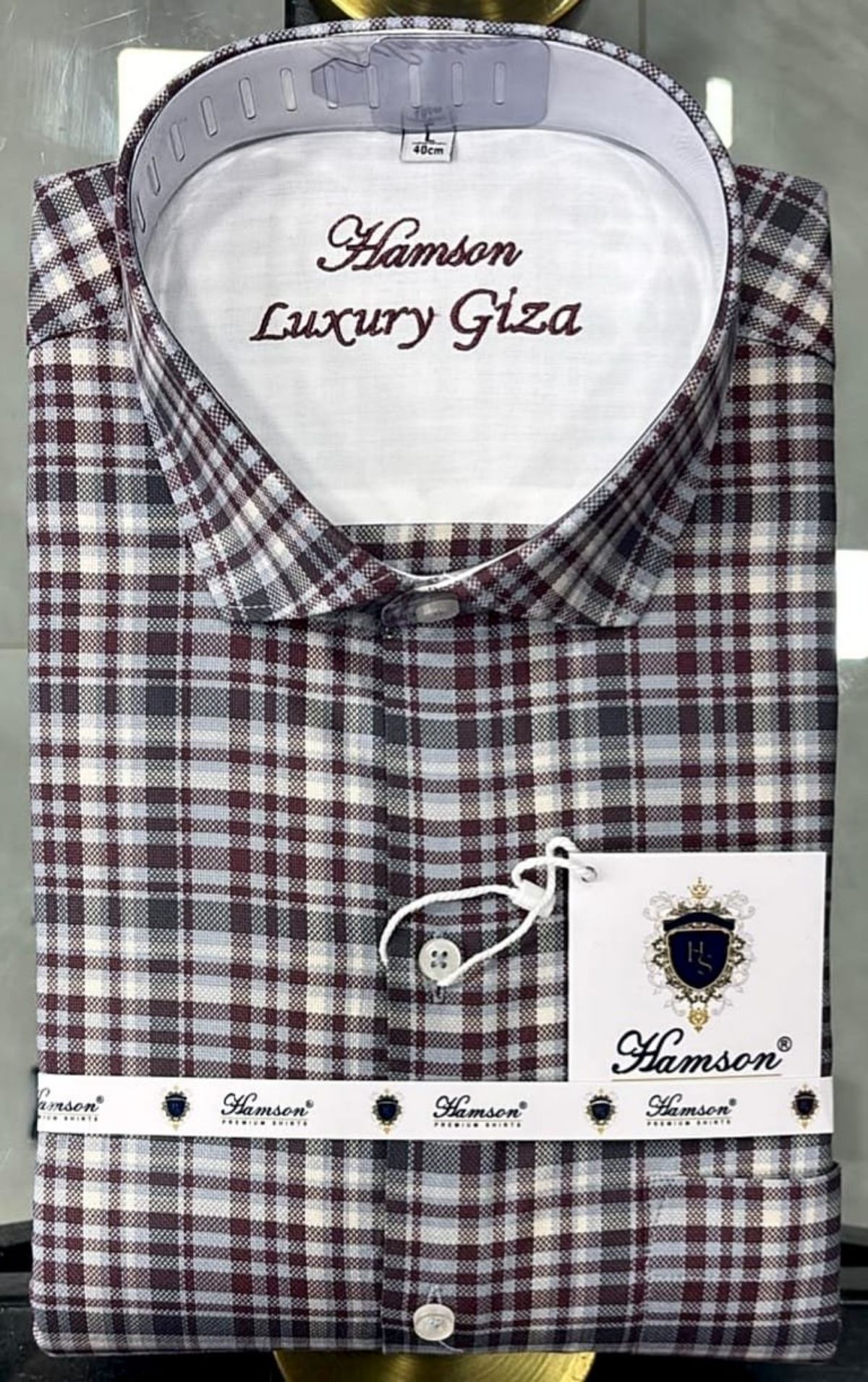 Hamson Italian Giza Cotton Shirts Checks