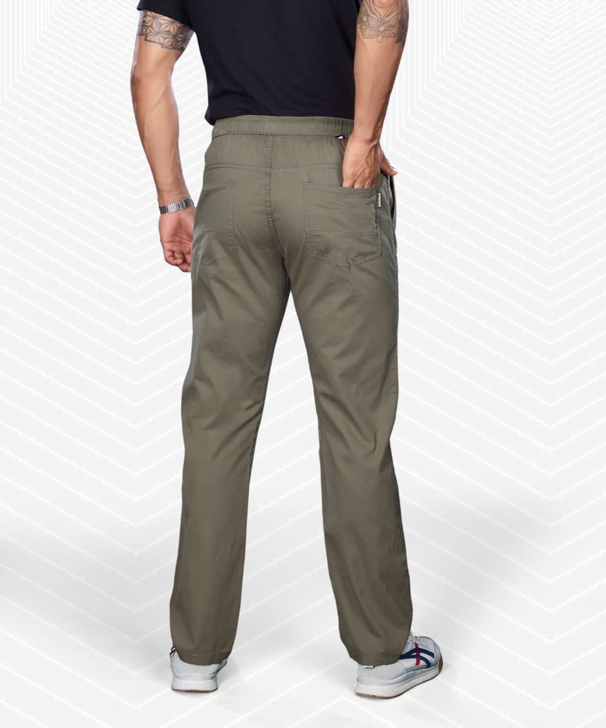 Pro-Noun Men's Lounge Wear Cotton Trackpant- D No- Cotonix-9-610-Organic