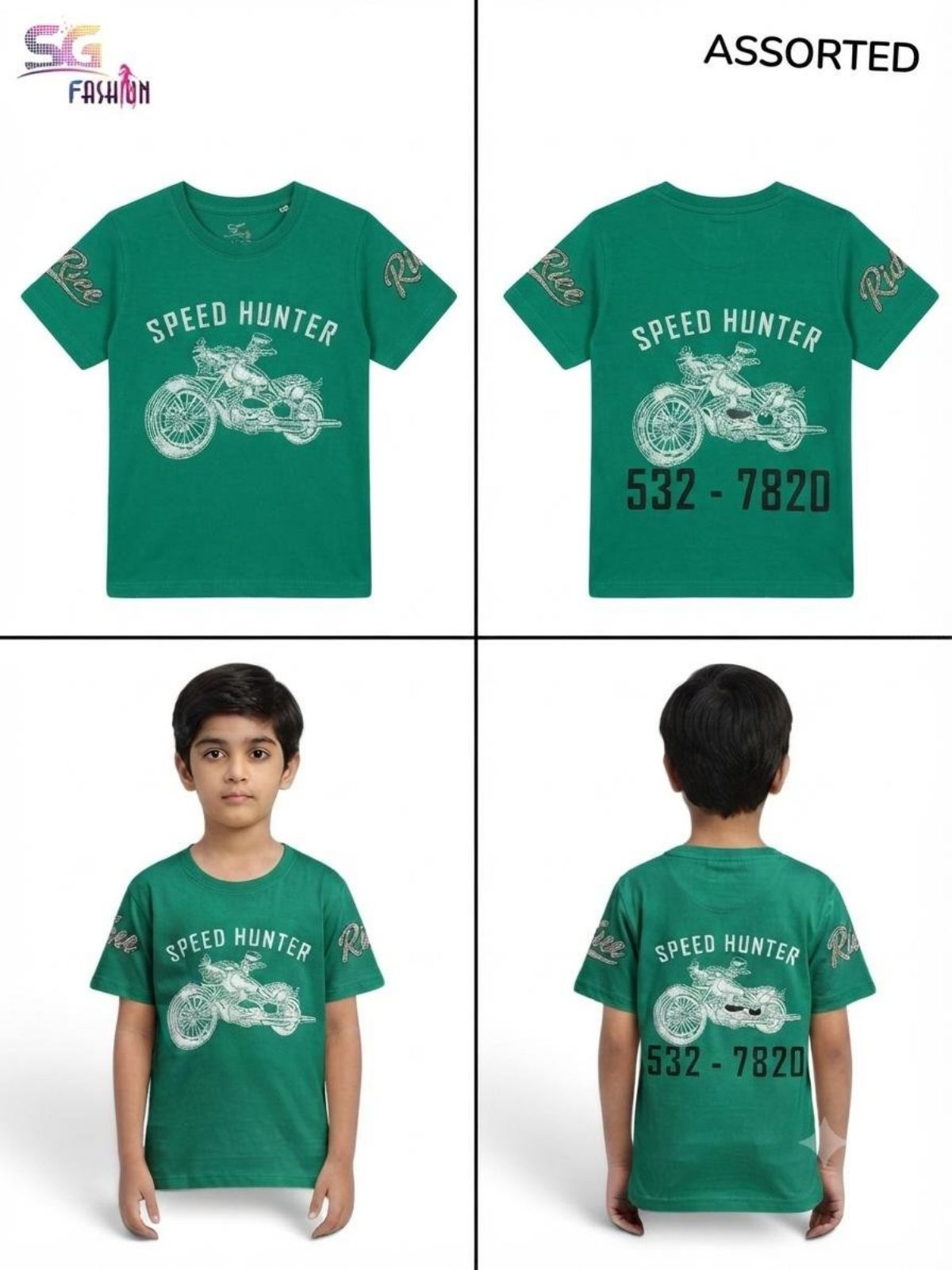 SG Fashion Boys T-Shirt Set