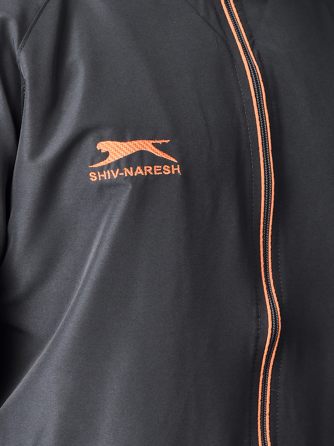 Men's Tracksuit  478A-Dark Grey/Orange-S-TZ