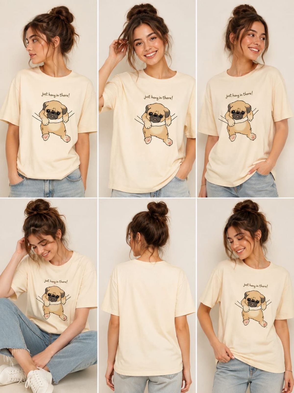 Cotton Blend Printed Unisex T-Shirts