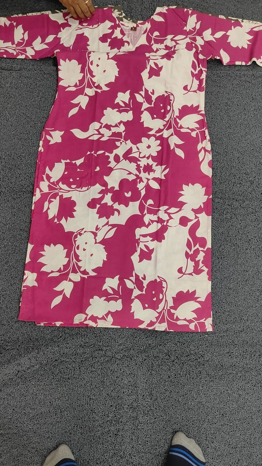 Cotton 2 piece cordset Long 45 Length