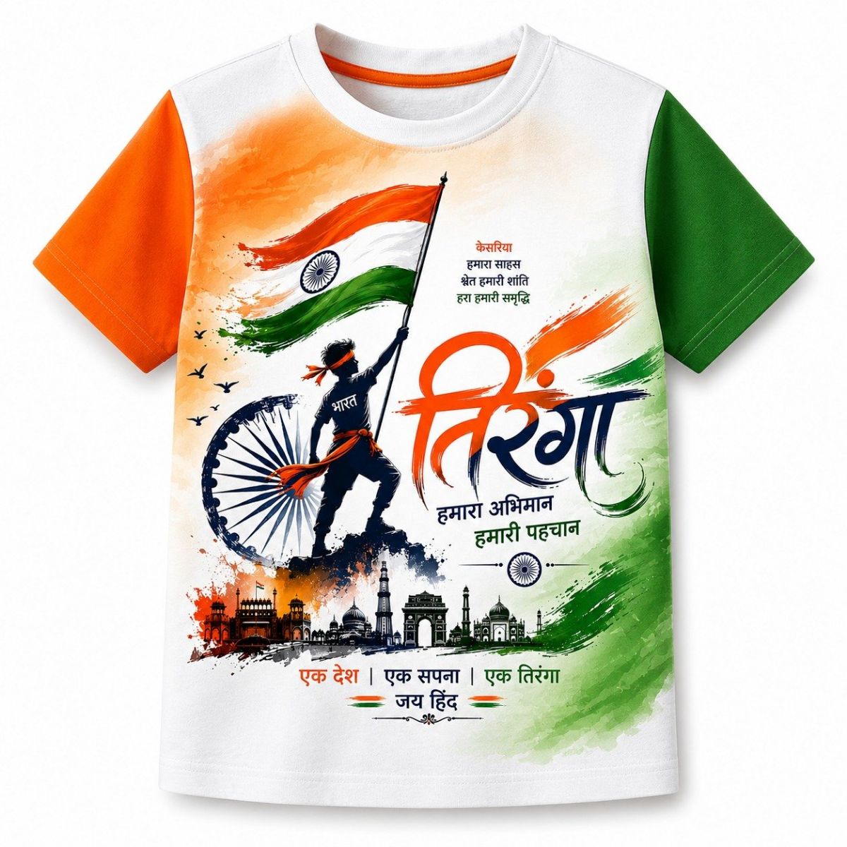SG Fashion Kids Independence Day T-shirts Set