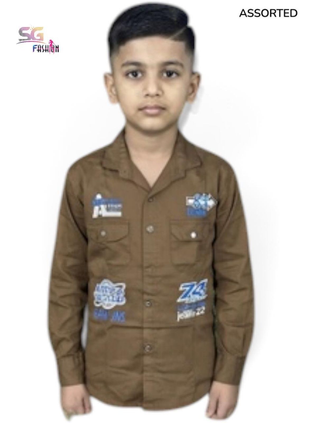 SG Fashion Kids Boys Shirts Set (2-10yrs)
