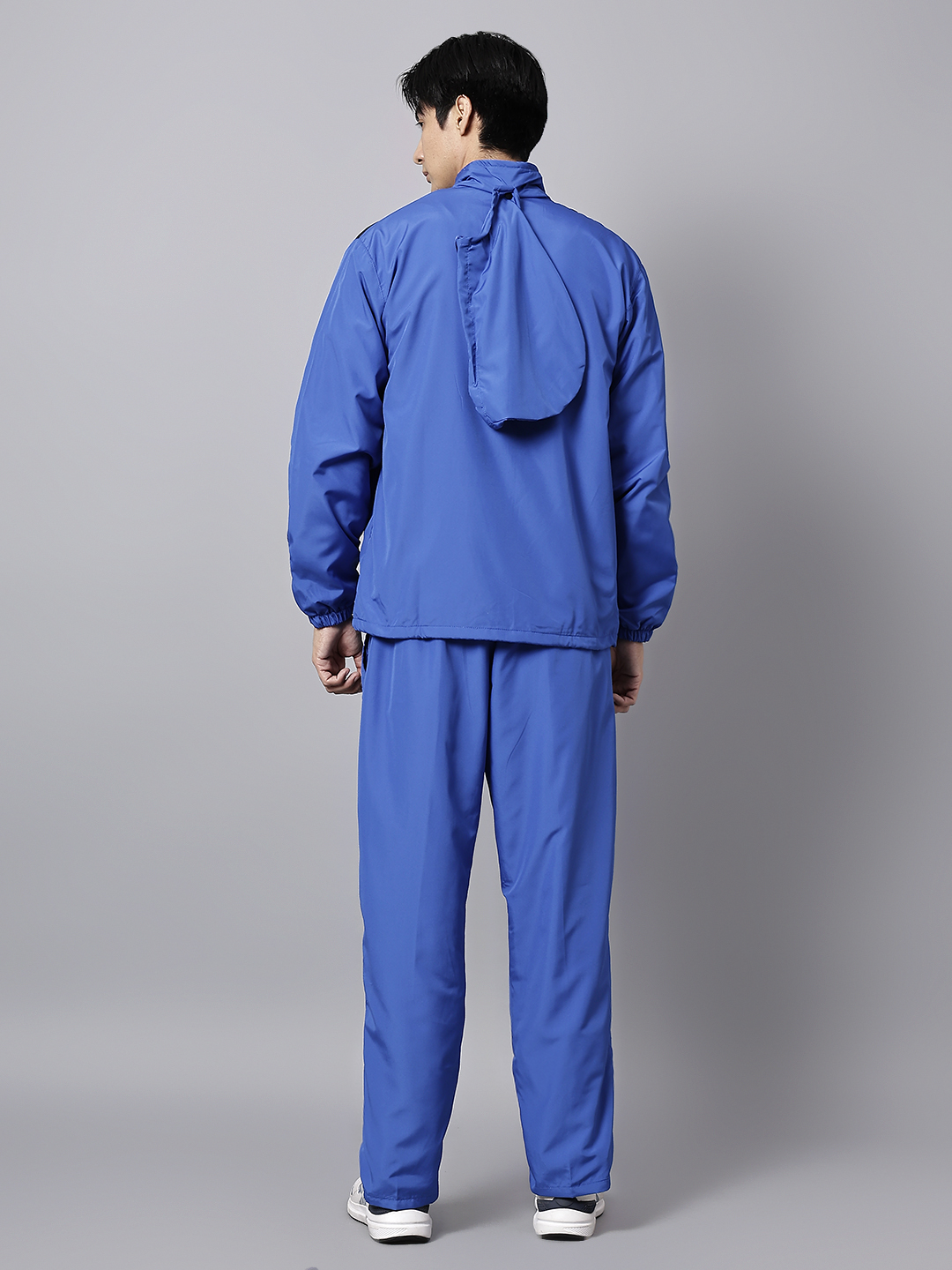 Men's Tracksuit  494A-Royal/Black/White-3XL-TZ