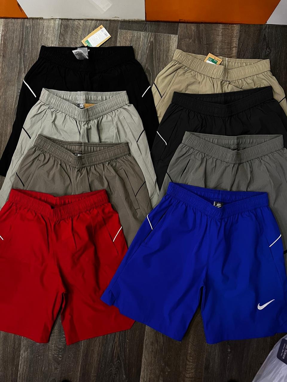 Nylon  Crush Lycra Shorts