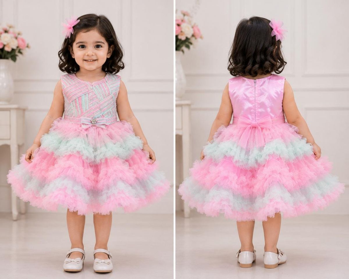 SG Fashion Kids Girls Frock