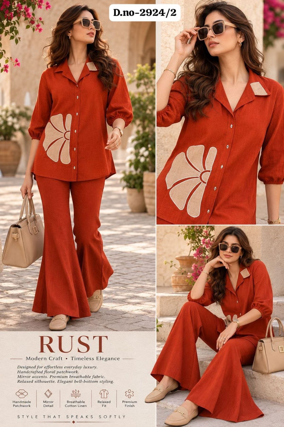 Women's Ethnic Wear Co-Ords Set-2924/2