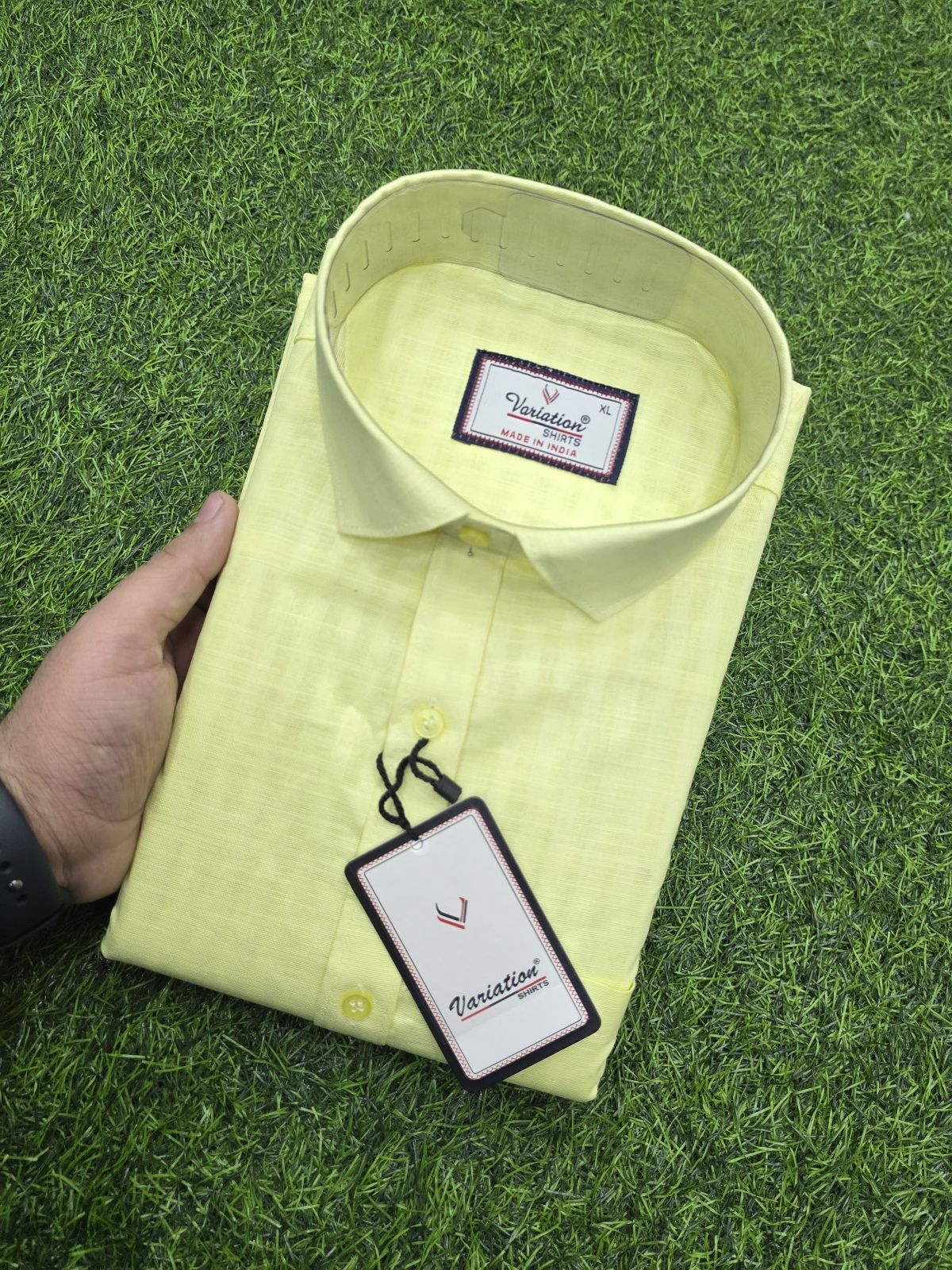 Variation Papper Cotton Stripes Men's Shirts