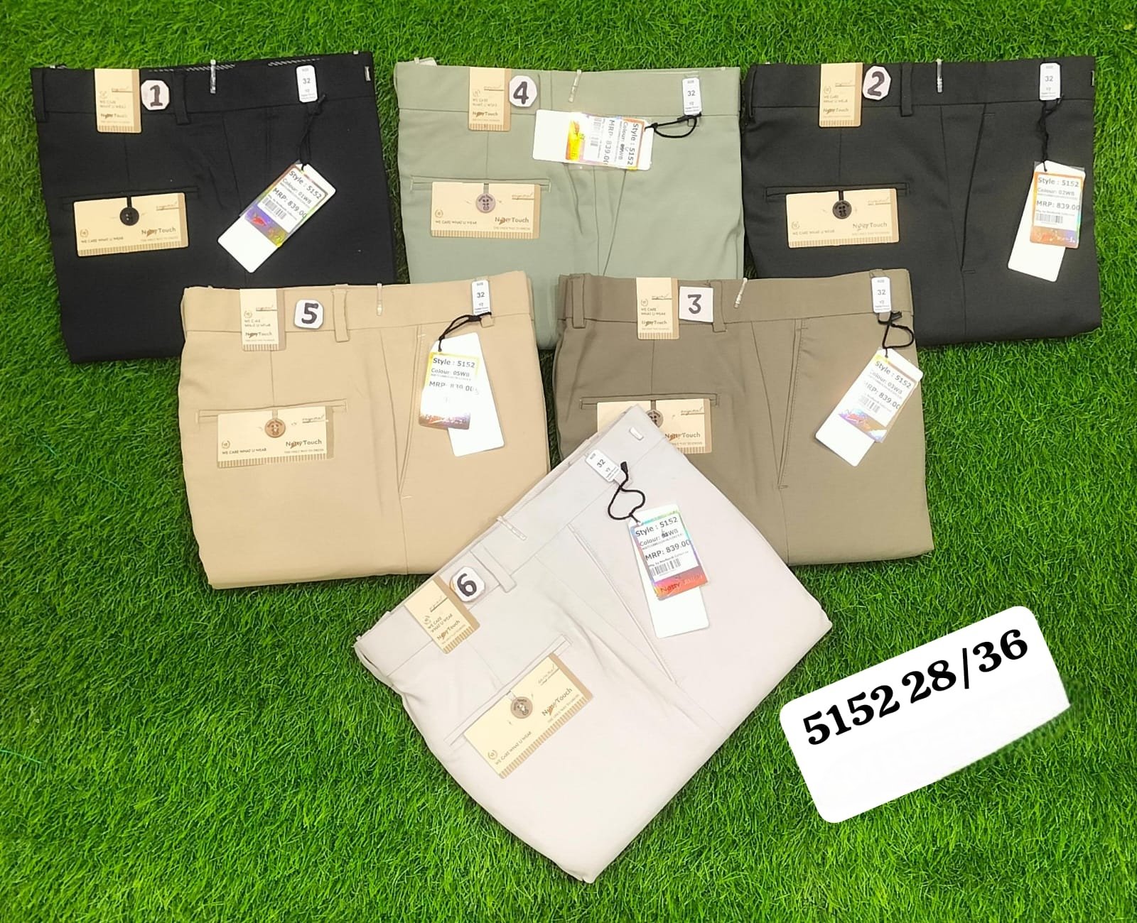 Men's Formal Pants- 5152