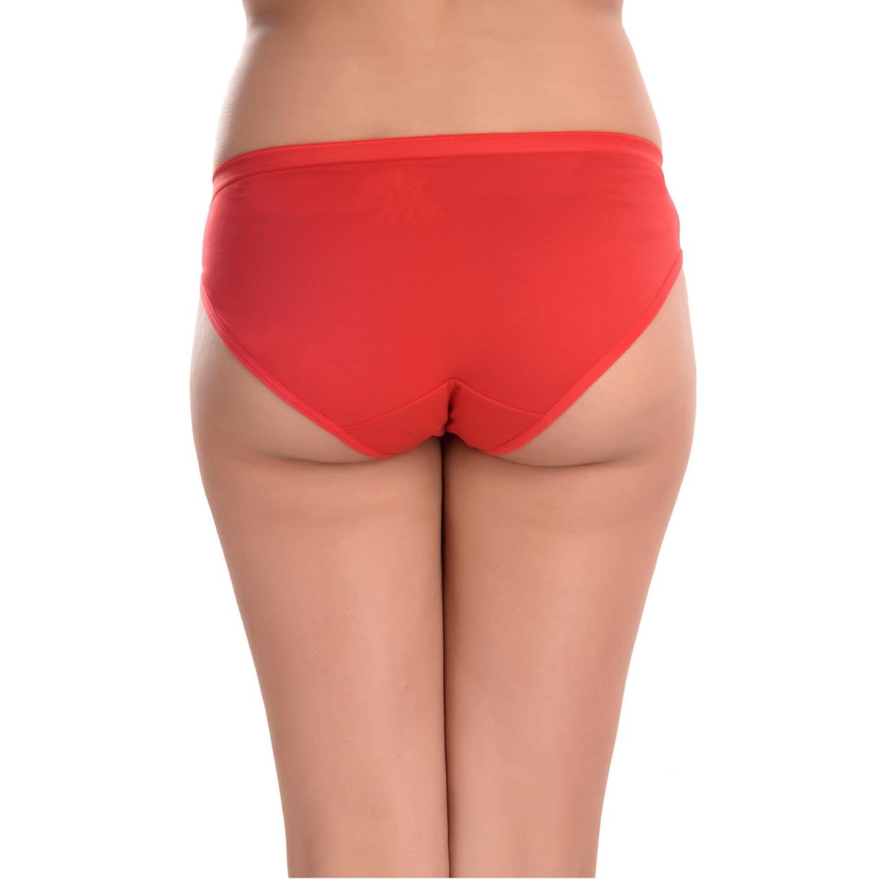 Teusy Woman Mid-Waits Cotton Panty Set