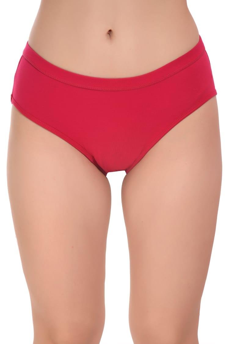 Teusy Women Leak Proof Period Panty Set (Magenta)