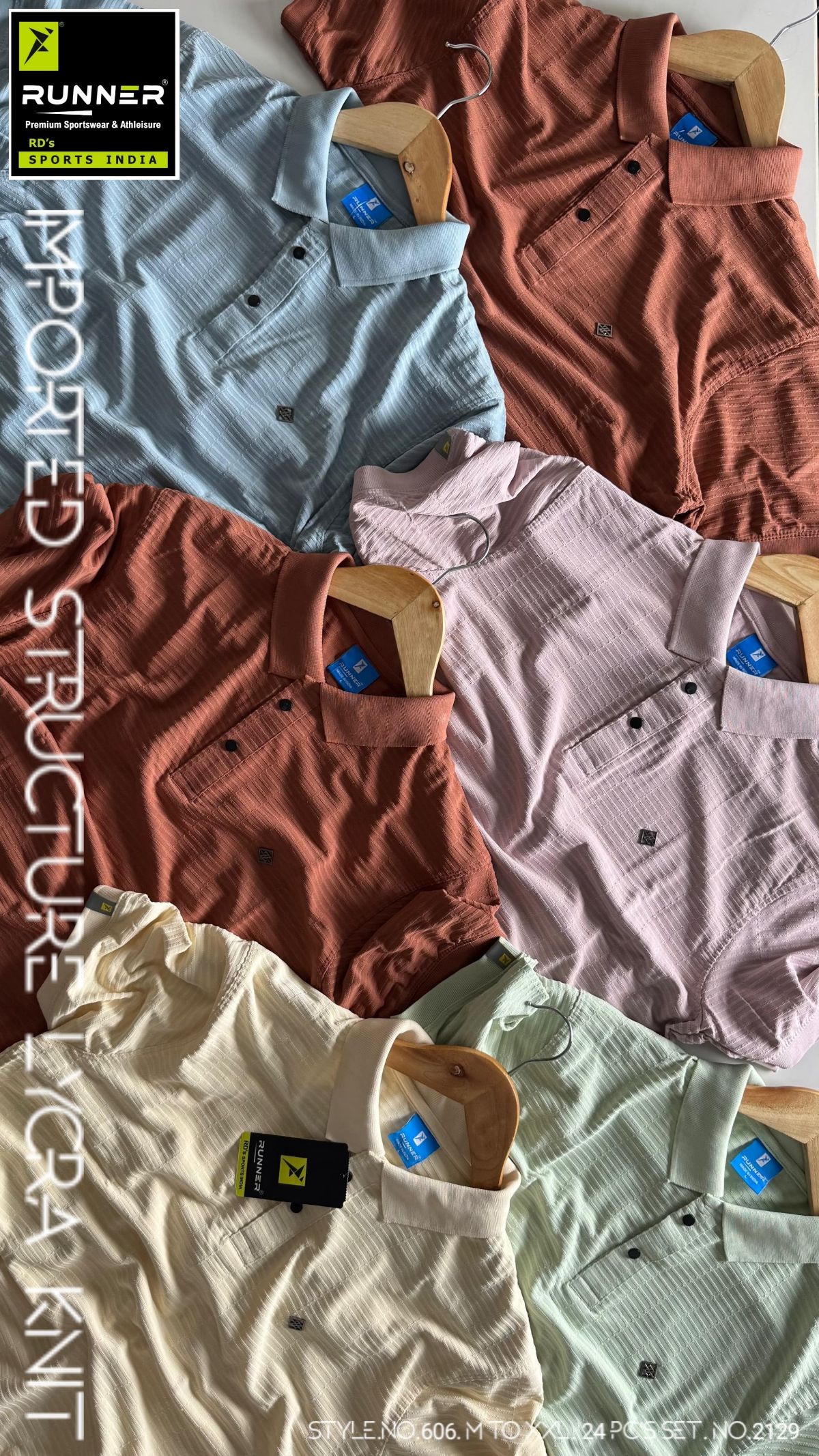 Men's Polo T-shirts Set D No- 461