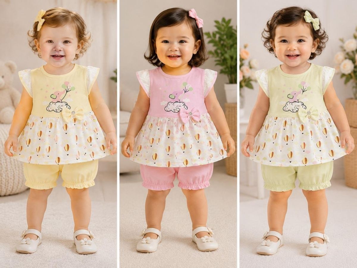 SG Fashion Girls Top Bottom Set