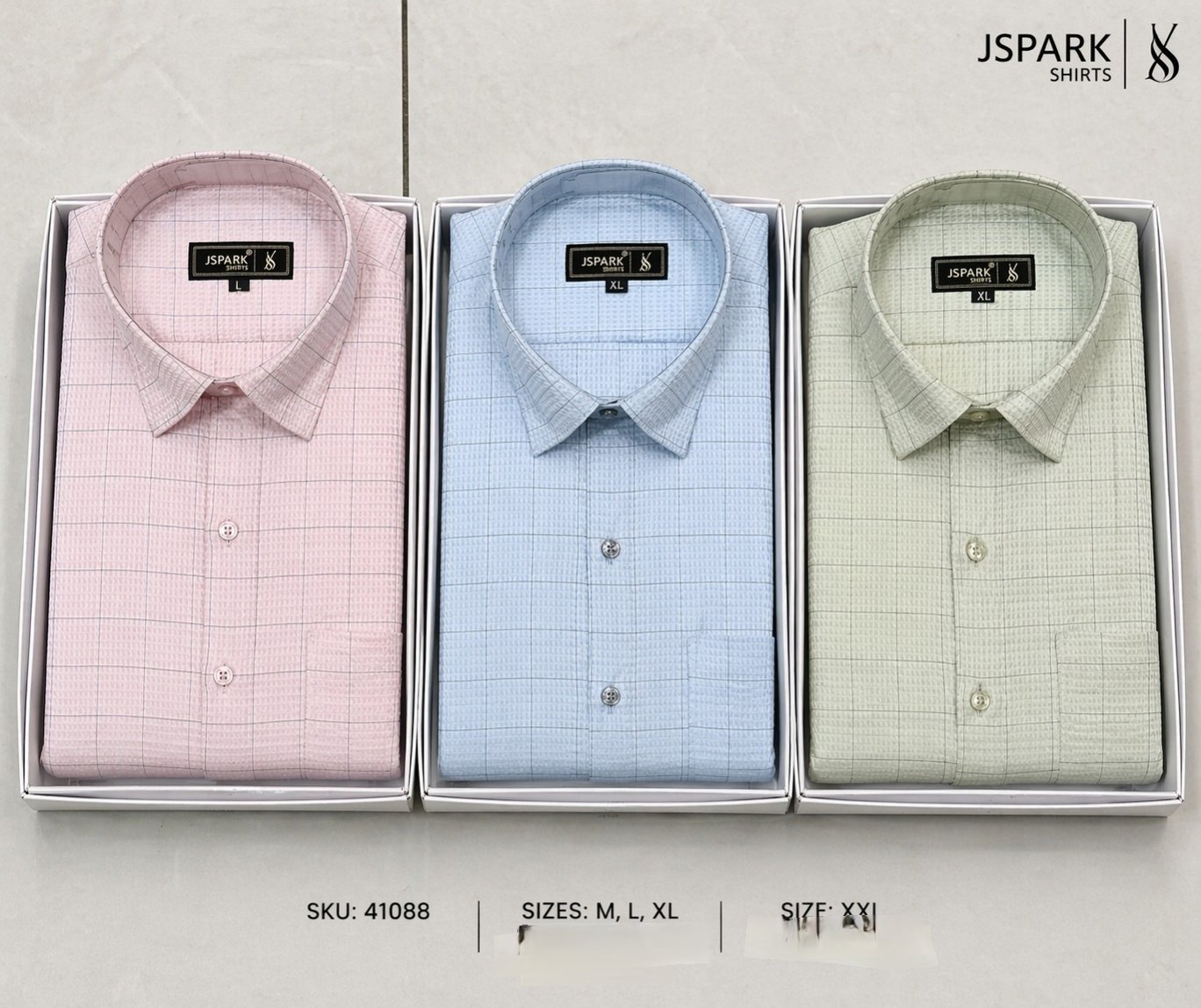 Jspark Shirts- 41088 (XXL)