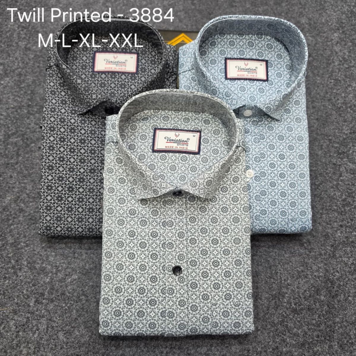 Variation Men's Shirts- 3884 (M-XL)