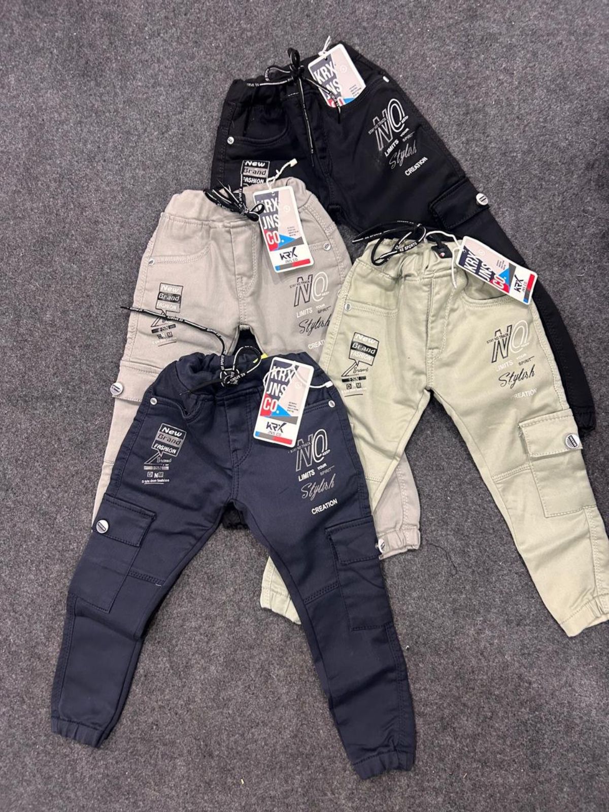KRX Kids Jogger Jeans-1050(22-30)