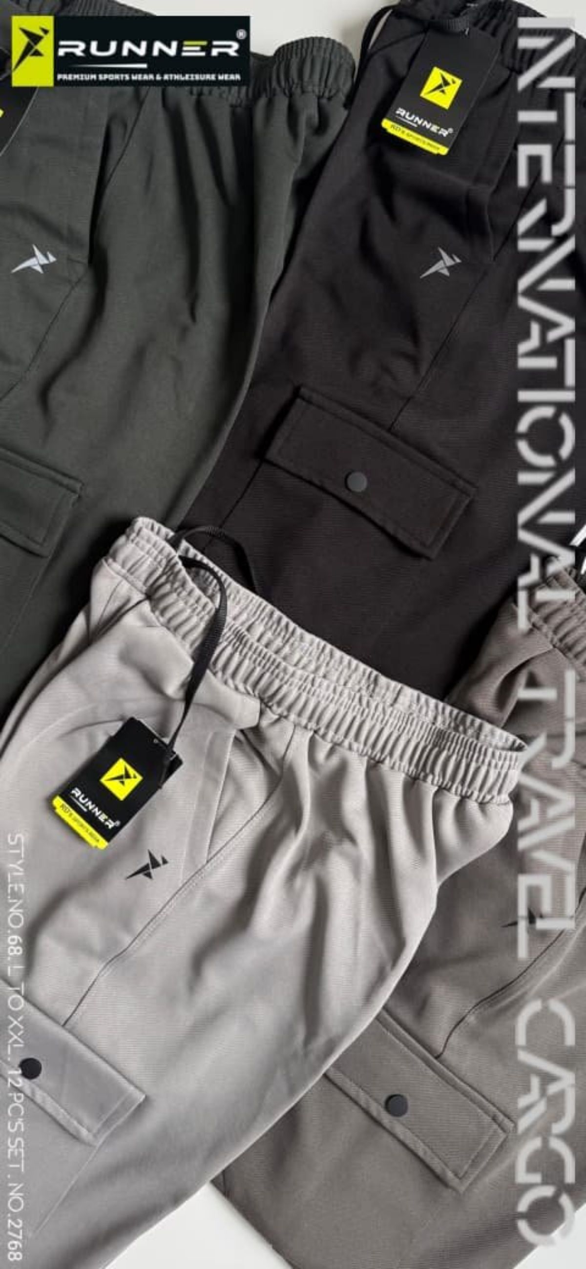 RUNNER Men's Trackpants D No- 68