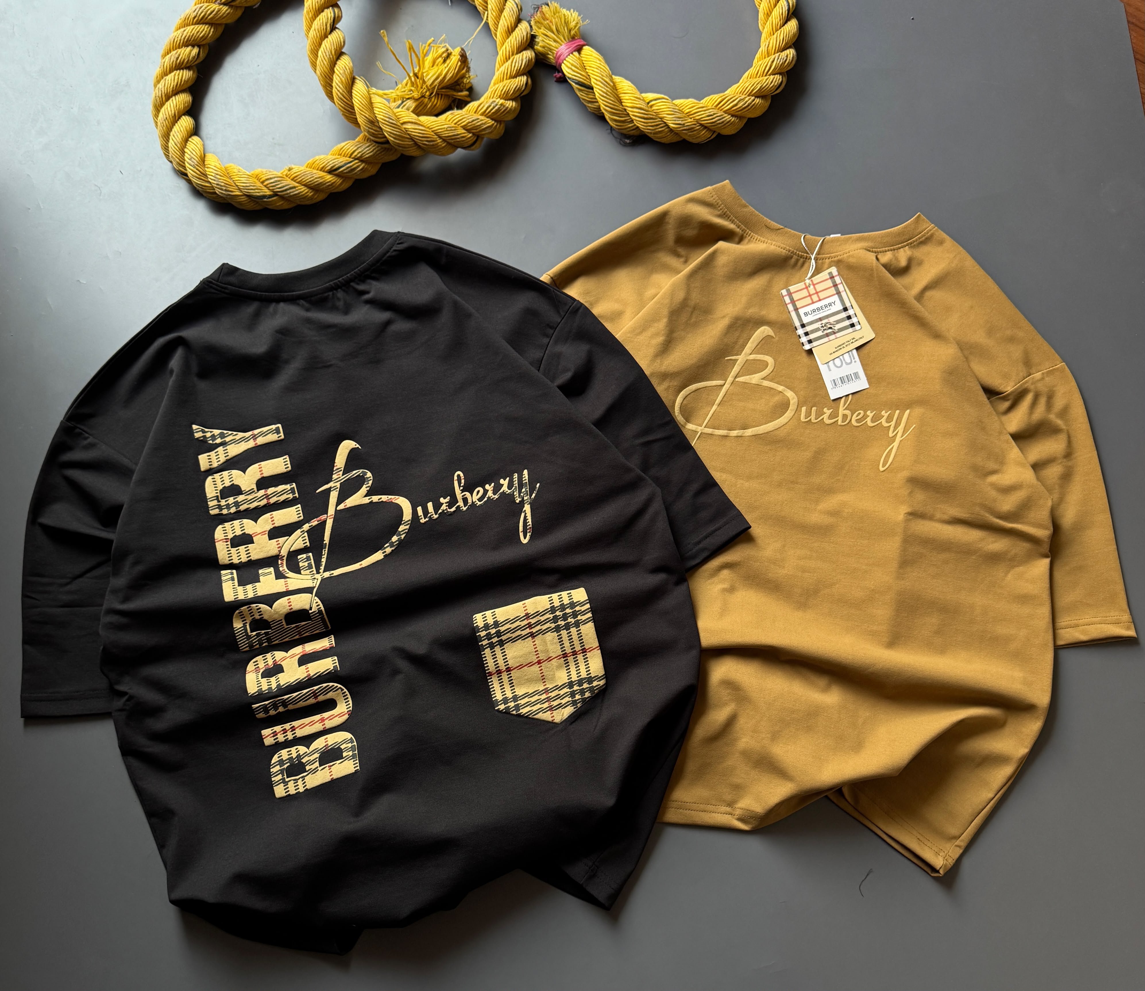 Black Backed T-shirt for men's