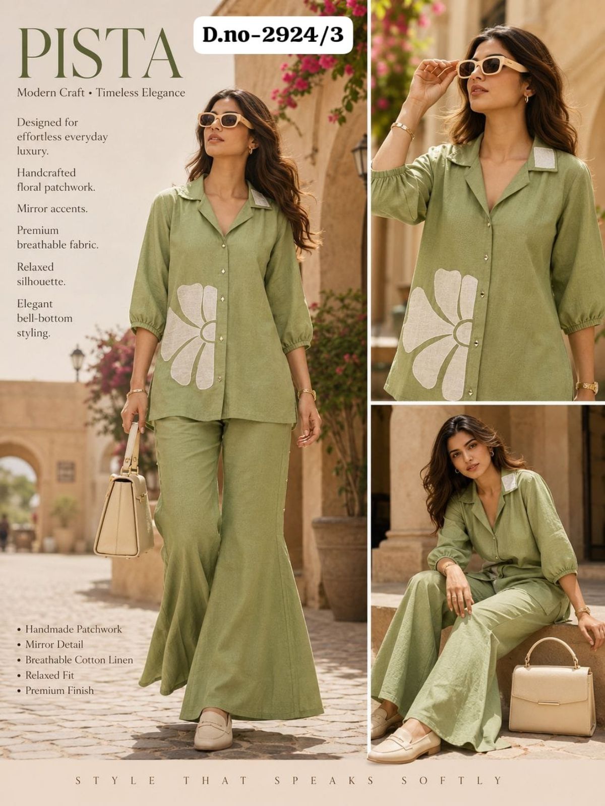 Women's Ethnic Wear Co-Ords Set-2924/3