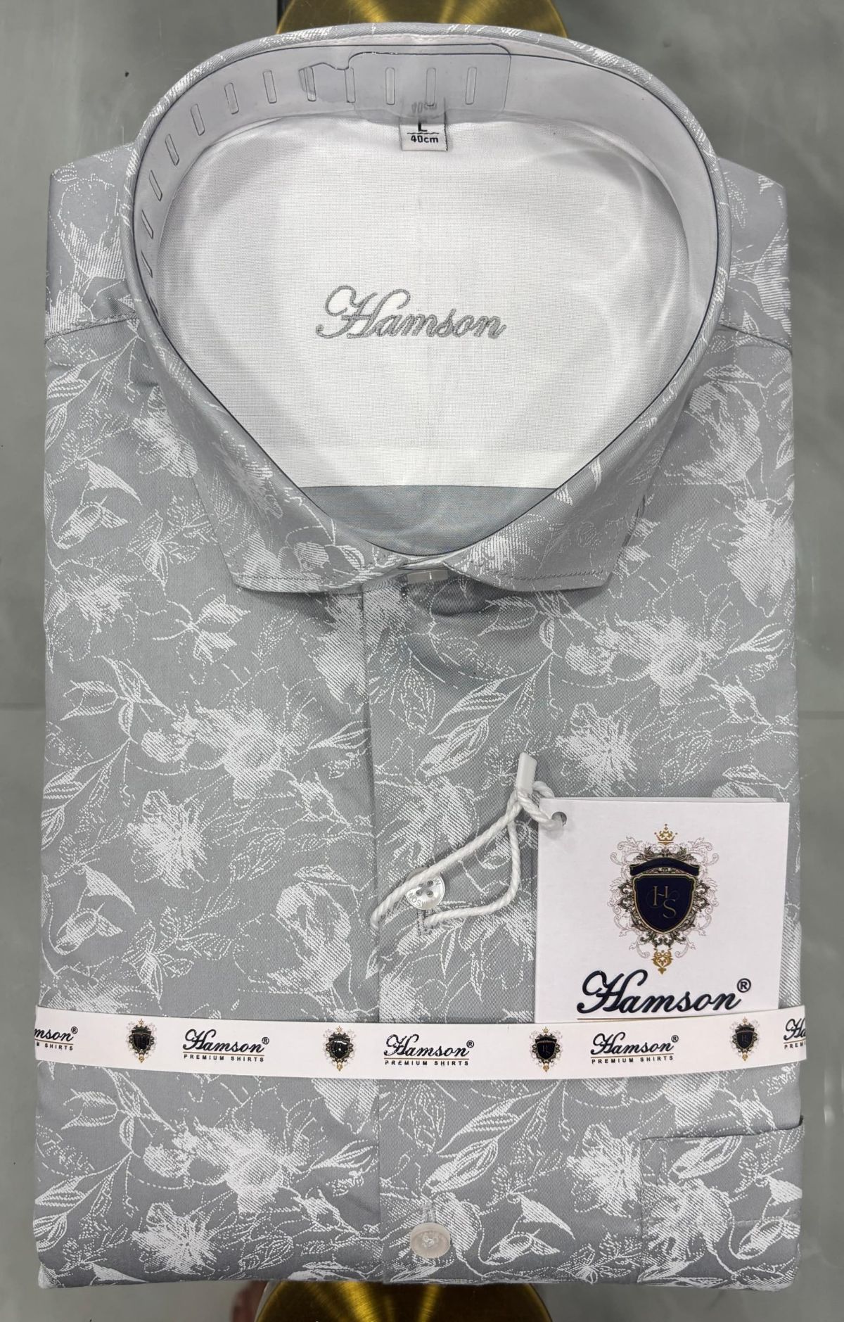 Hamson 100% Giza Cotton Printed  Men's Shirts
