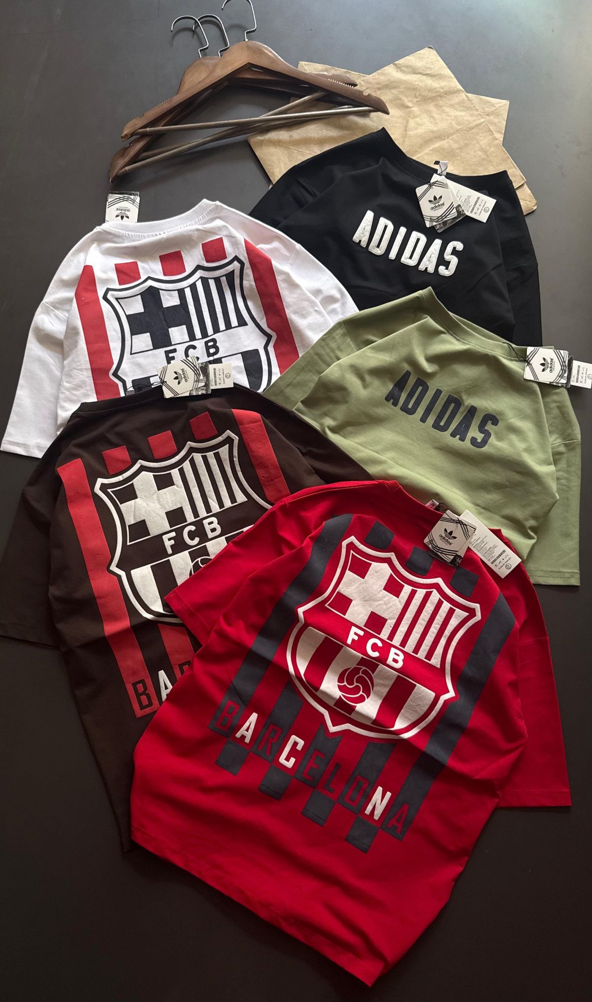 Cotton Lycra Drop Shoulder T-shirts Set