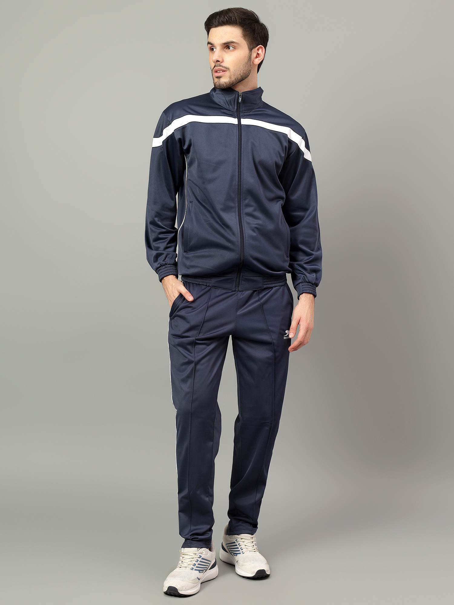 Men's Tracksuit  461B-TP-Navy/White-XXL