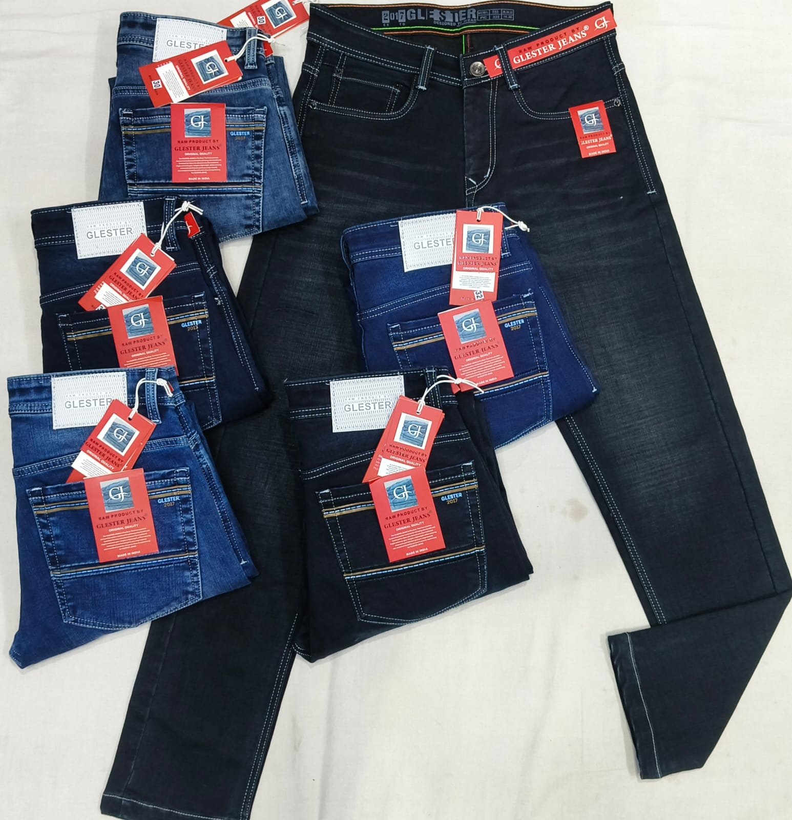 Men's Glester LNJ Premium Quality Jeans By Dirty Mad