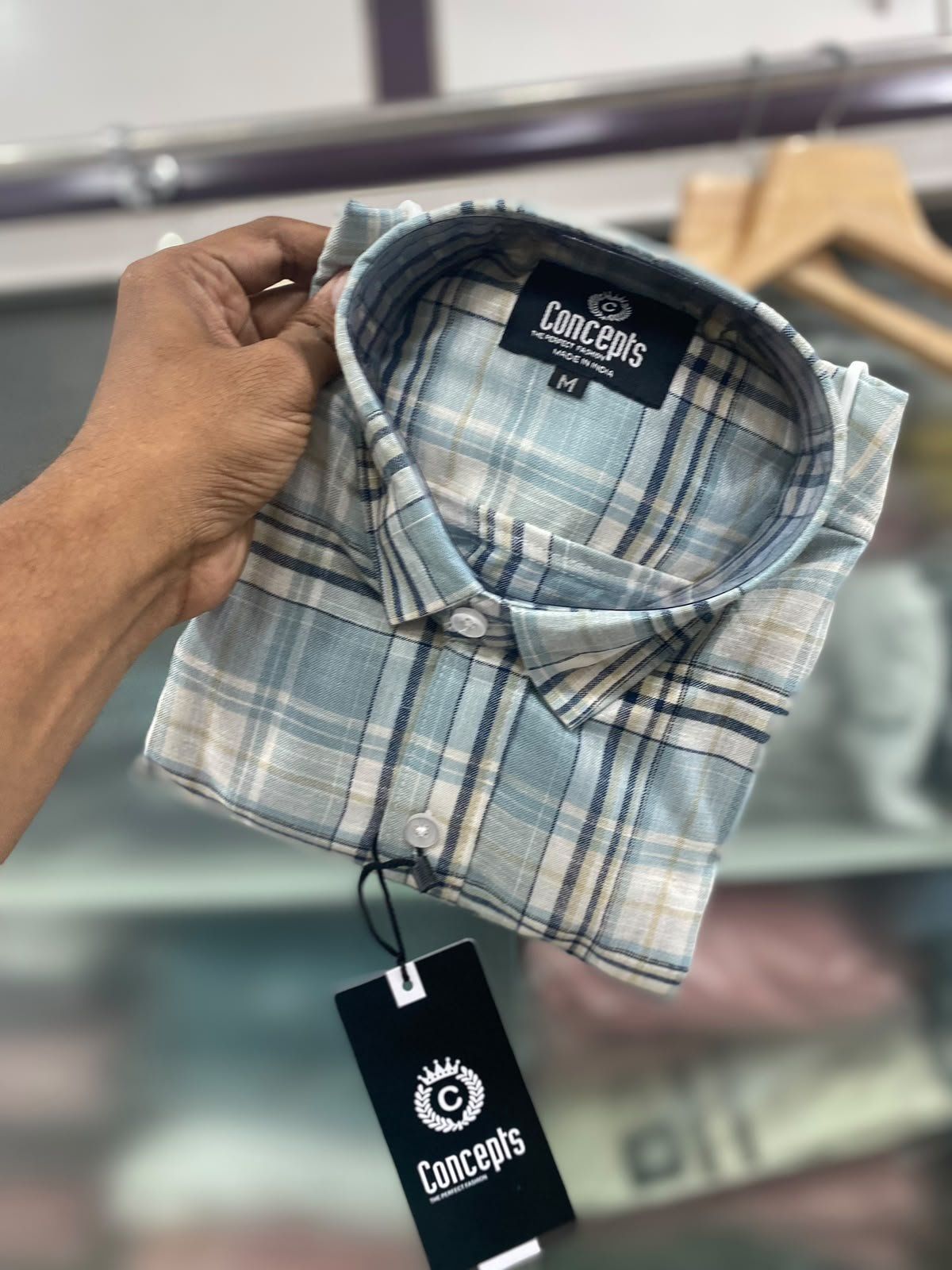 Concepts Men's Shirts Cotton Linen (2XL-4XL)