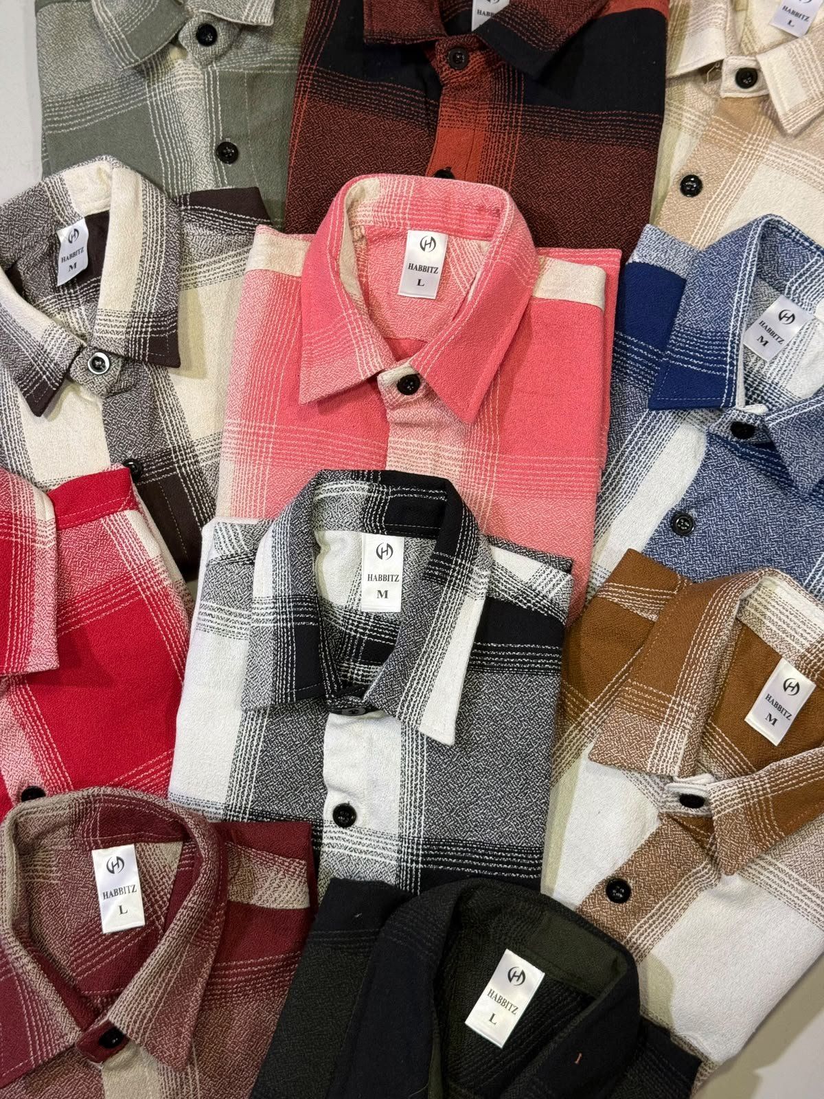Men's Boxy Fit Checks Shirts