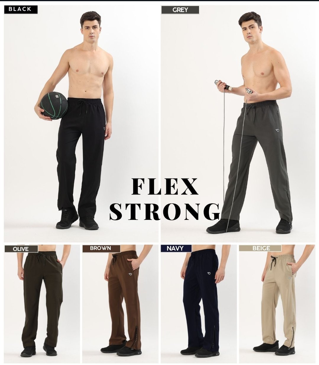 Imported Ns Terry Lycra Track Pant (GSM 180-190)