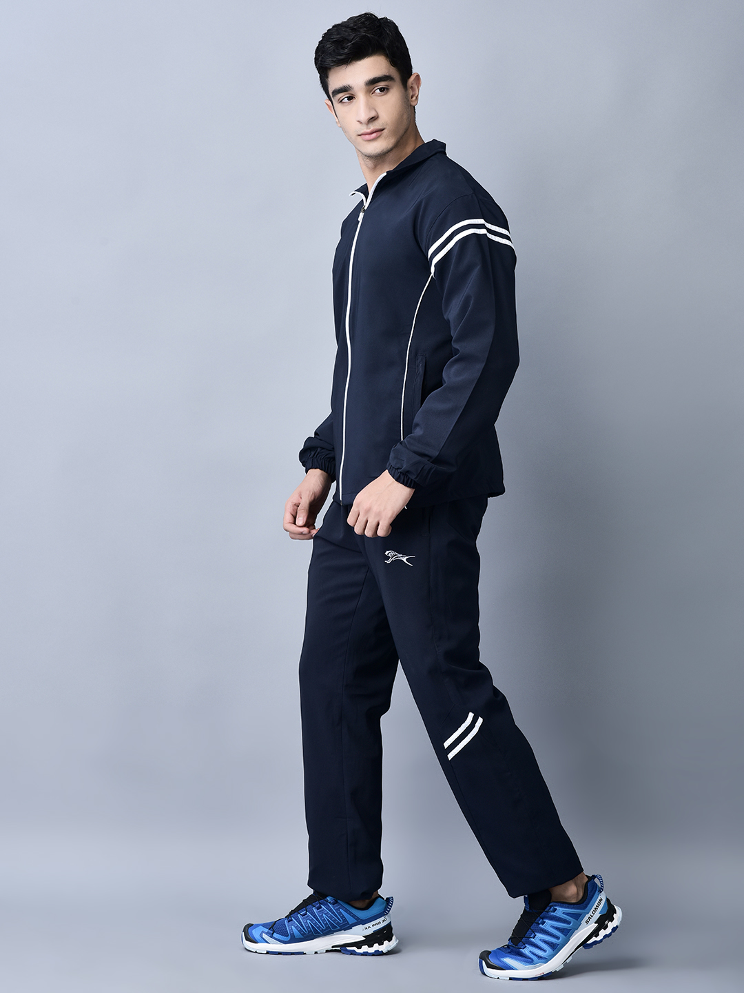 Men's Tracksuit  448B-NS-Navy/White-XL