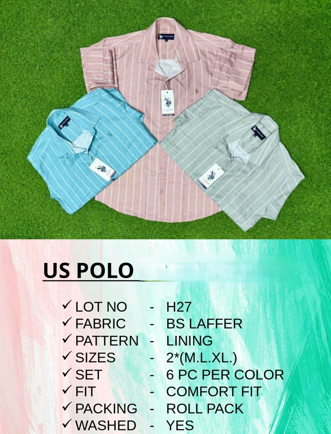 Men's Shirts- US POLO