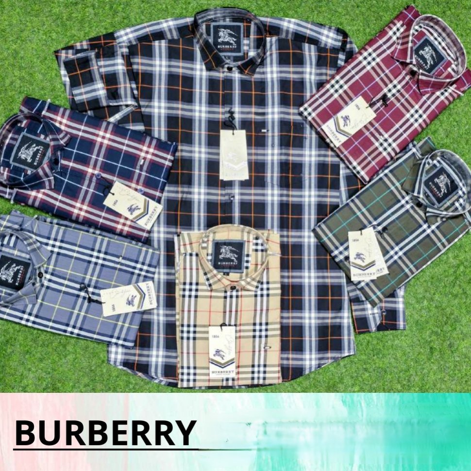 Men's Shirts- BURBERRY (XXL)